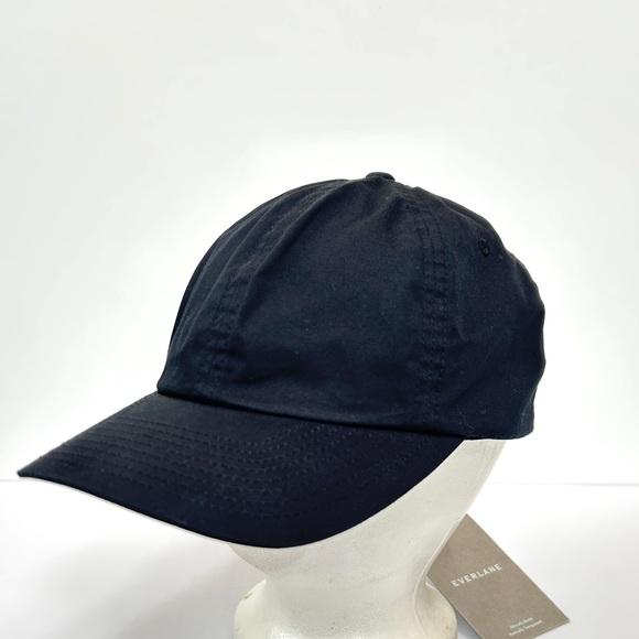 NWT Everlane The Baseball Cap Hat, Black - Picture 7 of 11